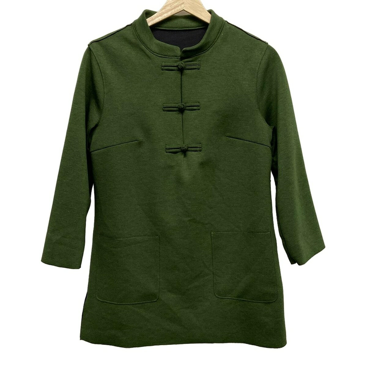 【中古】DAMAcollection(ダーマコレクション) チュニック 長袖 ダークグリーン