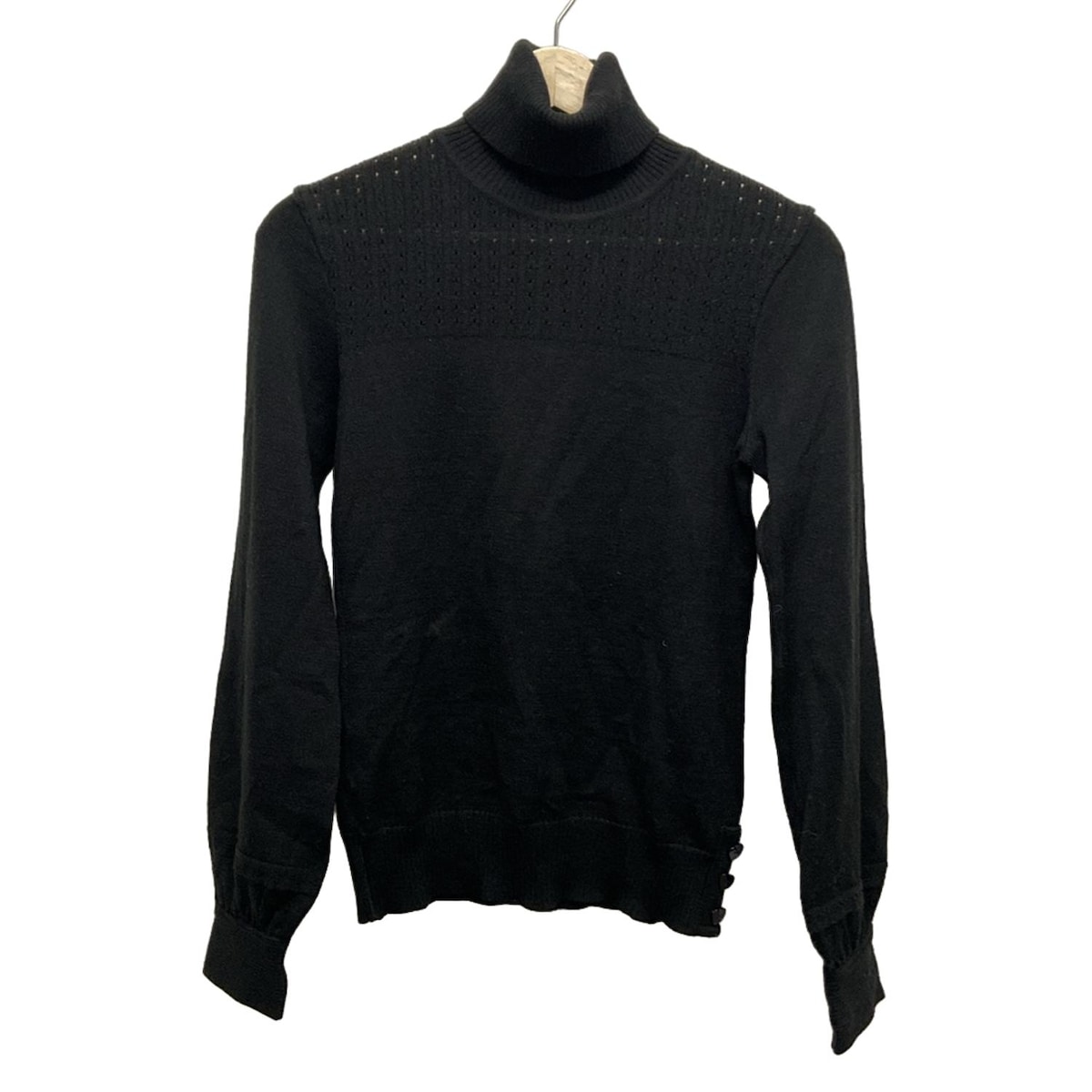 【中古】Chesty(チェスティ) 長袖セーター タートルネック 黒
