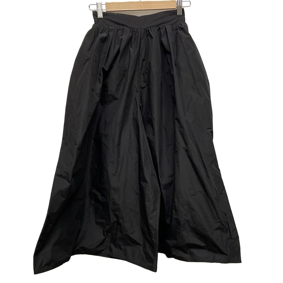 【中古】MACHATT(マチャット) パンツ クロップド(半端丈)/ウエストゴム 黒