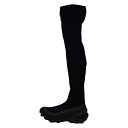 【中古】MM6(エムエムシックス) スニーカー ソックススニーカー/SALOMON コラボ/インソール取外し可 黒