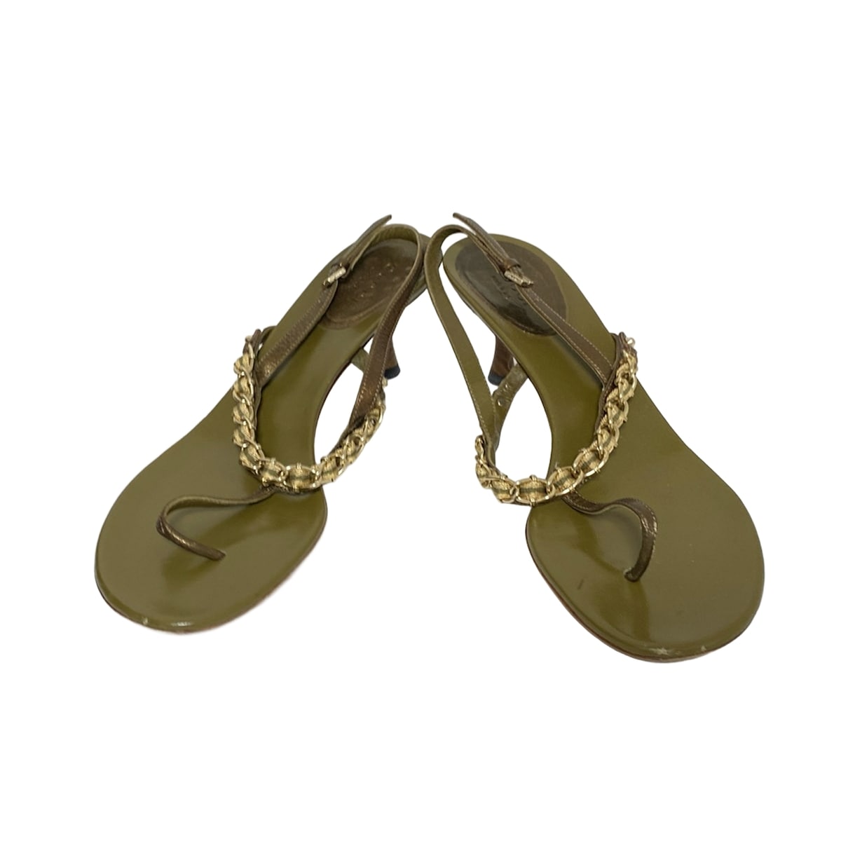 【中古】GUCCI(グッチ) サンダル チェ