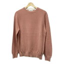 【中古】Cruciani(クルチアーニ) 長袖セーター クルーネック ピンク
