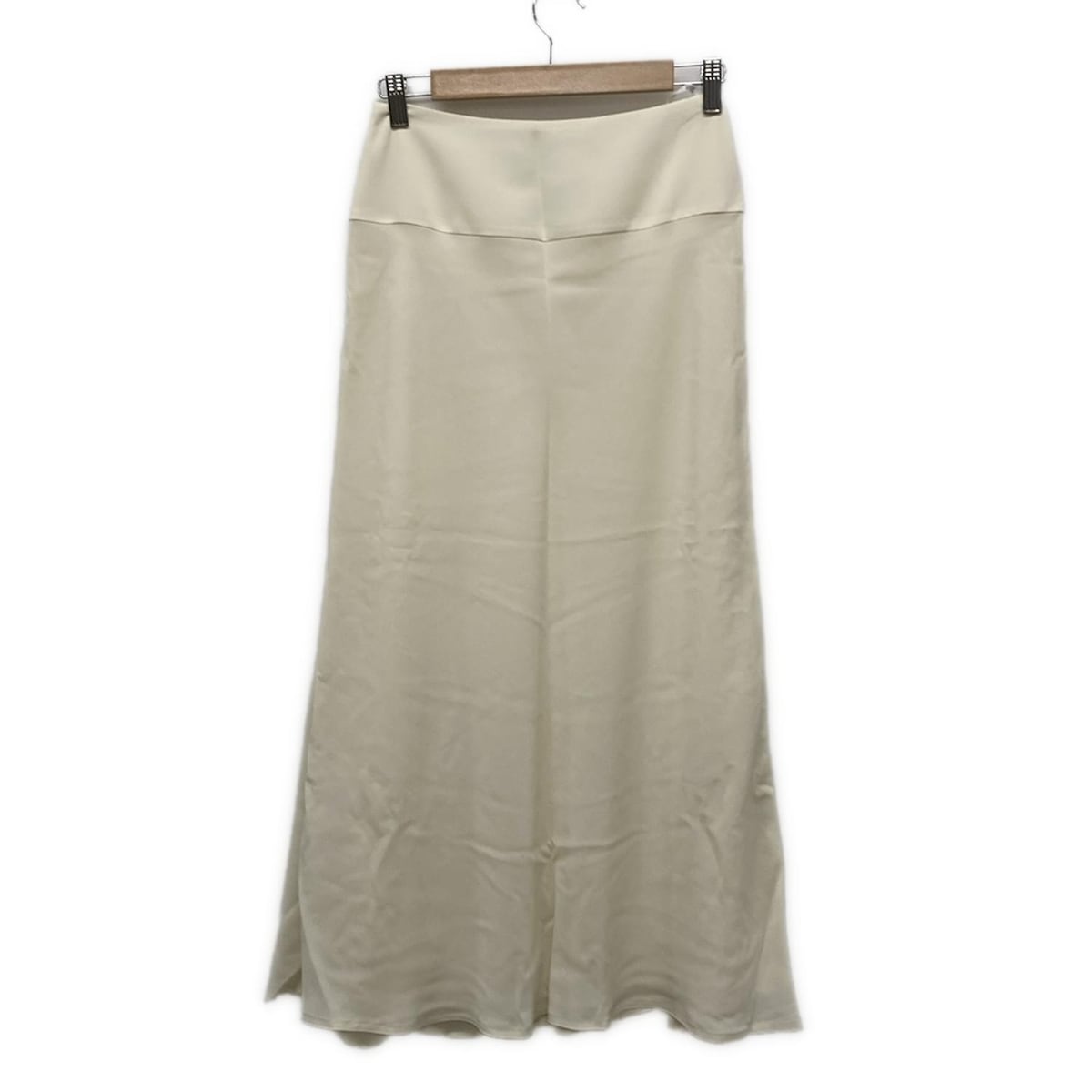 【中古】TOKUKO 1er VOL(トクコ・プルミエヴォル) ロングスカート マキシ丈 アイボリー