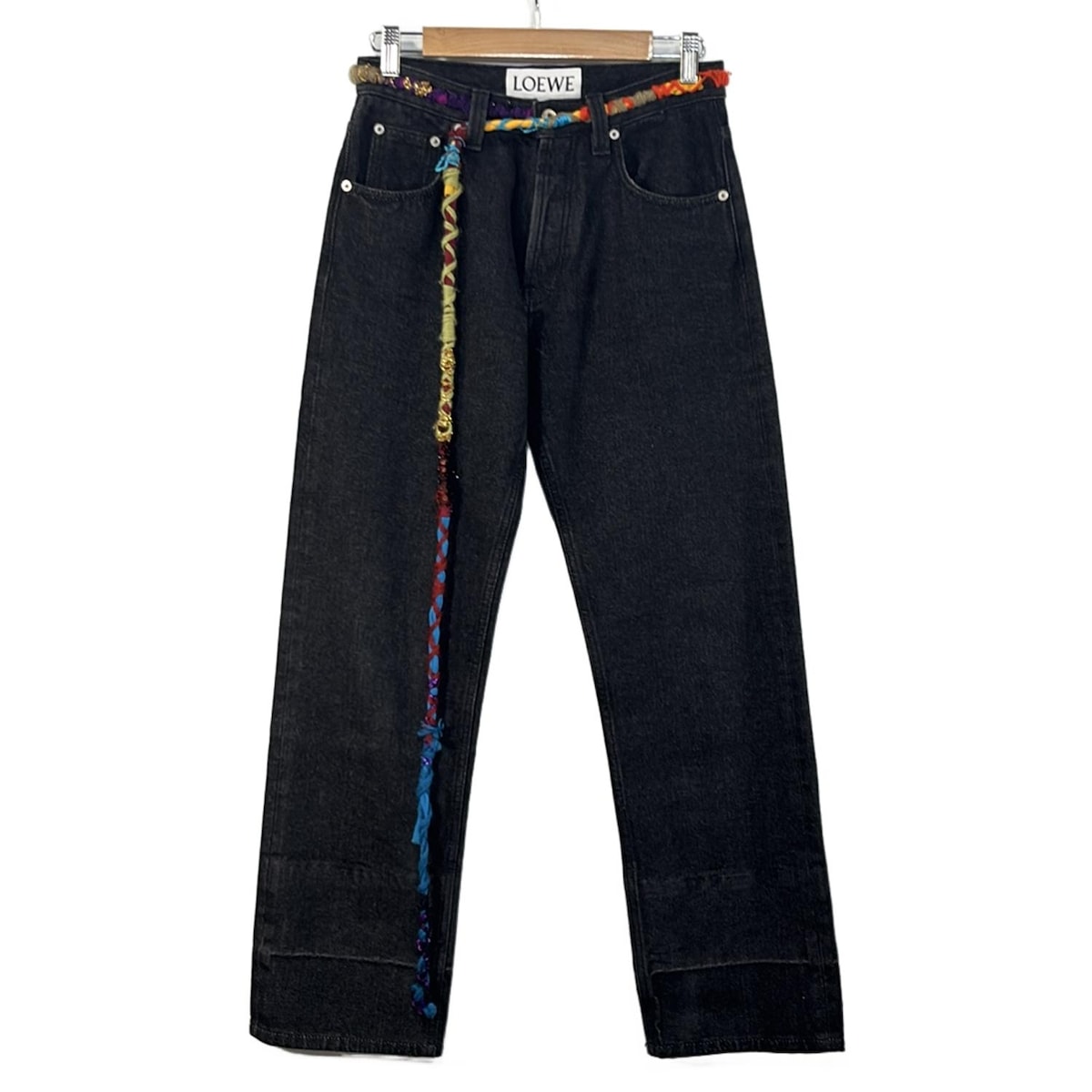 【中古】LOEWE(ロエベ) ジーンズ フルレングス ダークネイビー