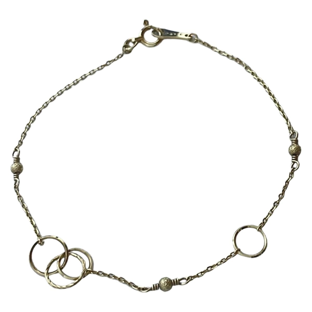 【中古】agete(アガット) ブレスレット K10YG