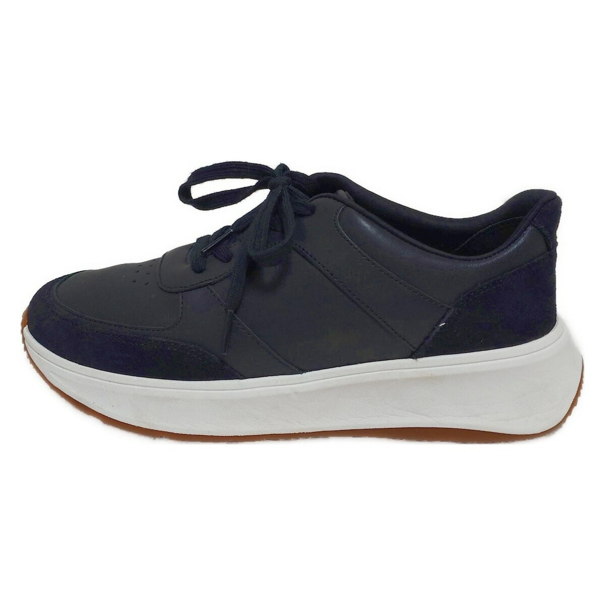 【中古】Fitflop(フィットフロップ) スニーカー 黒×白