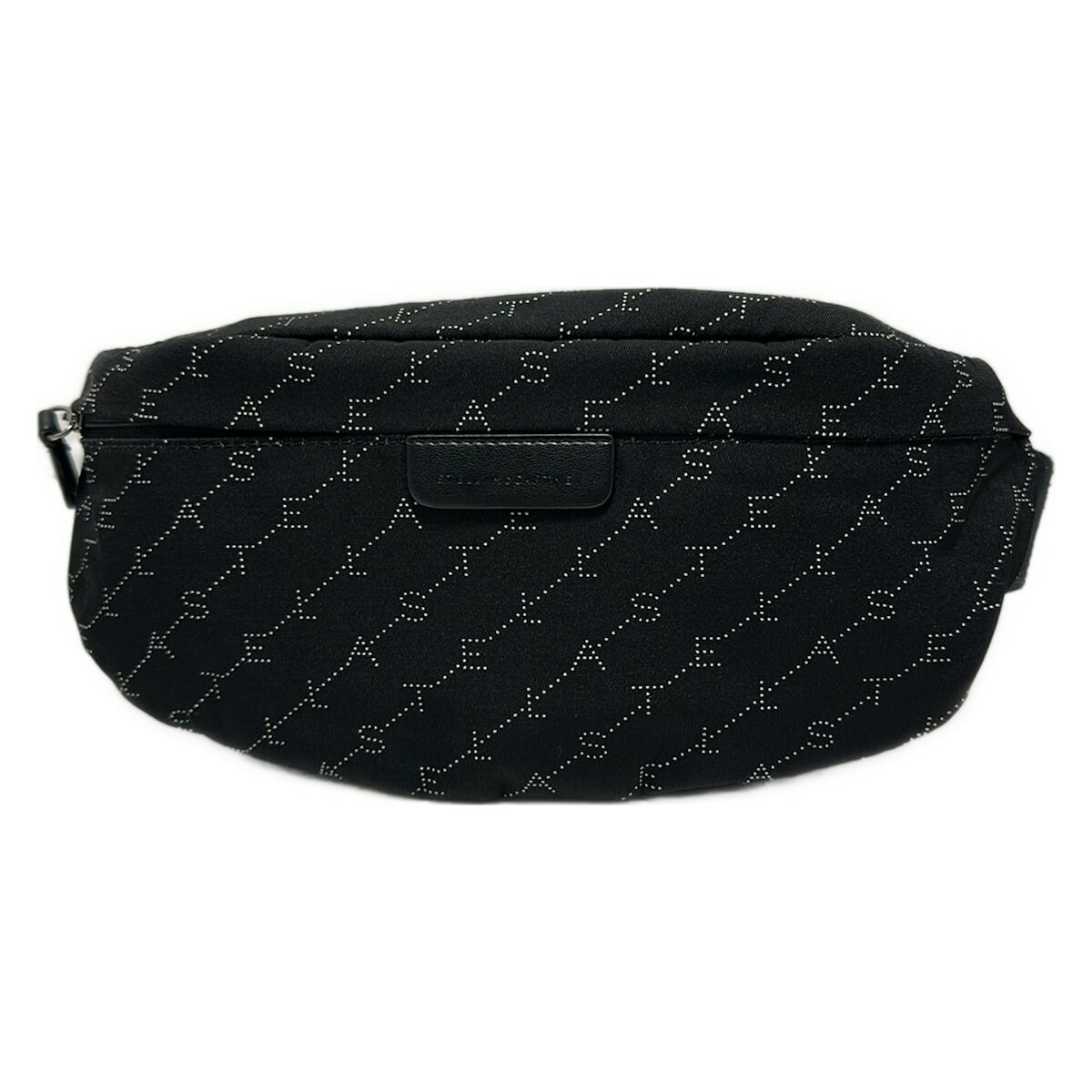 【中古】stellamccartney(ステラマッカートニー) ファラベラロゴGOベルトバッグ ウエストポーチ 黒×白