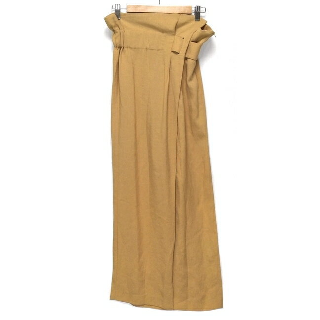 【中古】mame kurogouchi(マメ クロゴウチ) パンツ フルレングス ダークイエロー