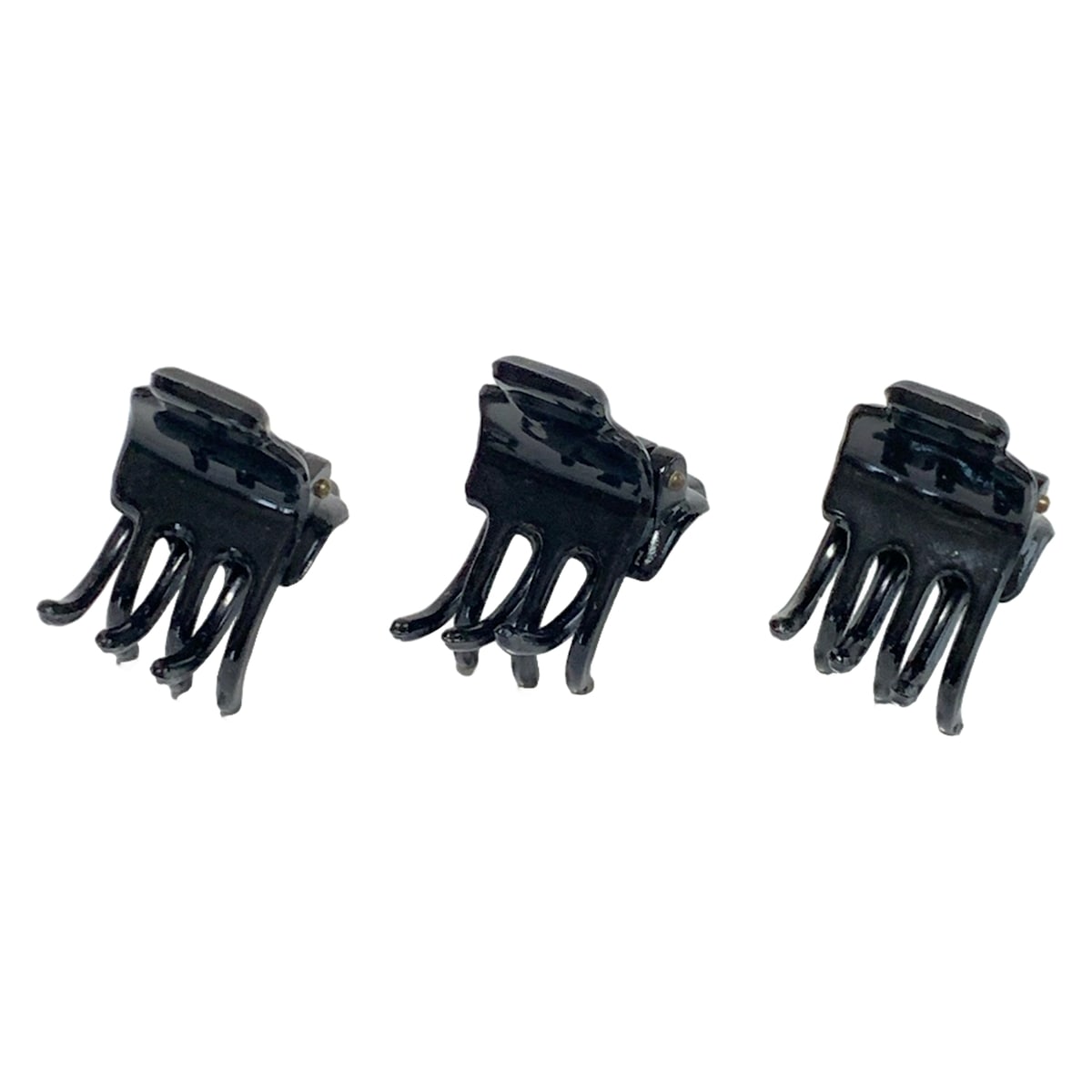 【中古】ComplexBIZ(コンプレックスビズ) アクセサリー ヘアクリップ/3点セット 黒