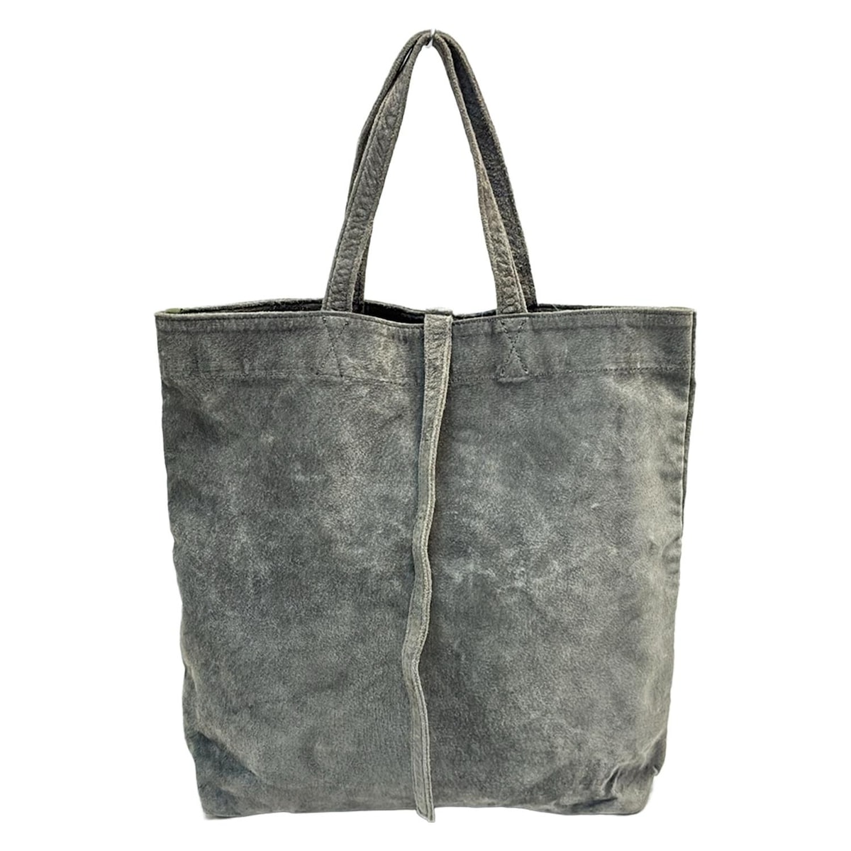 【中古】土屋鞄製造所(ツチヤカバンセイゾウショ) トートバッグ グレー