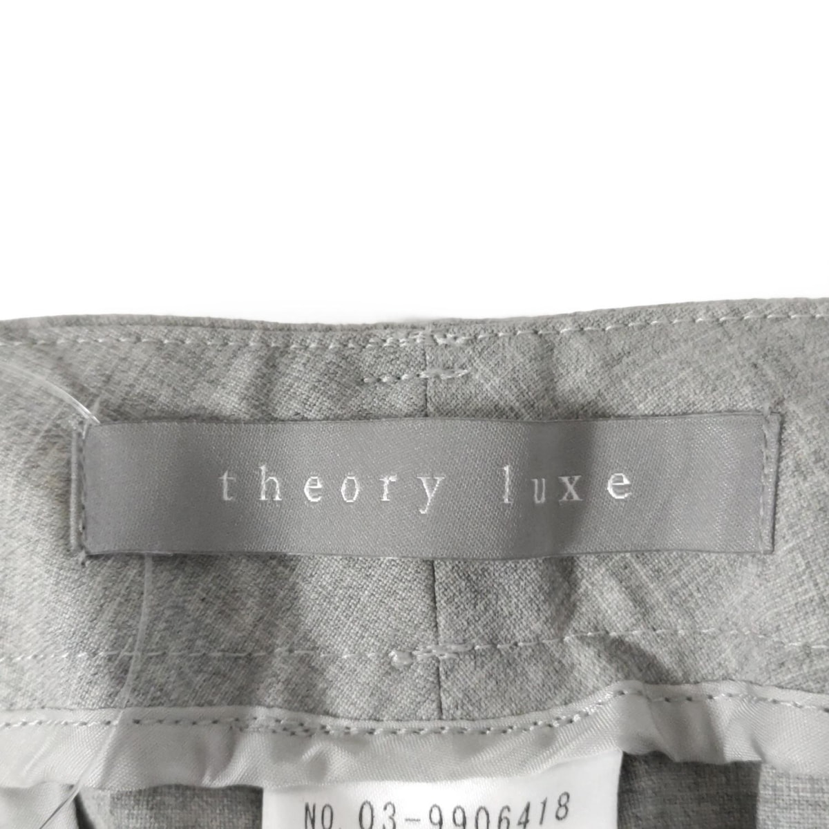 ブランディア　楽天市場店の【中古】theory luxe(セオリーリュクス) パンツ フルレングス グレー｜アングル3