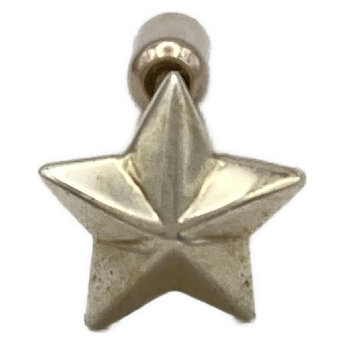 【中古】e.m.(イーエム) ピアス ピアス（片側）/スター(星) シルバー