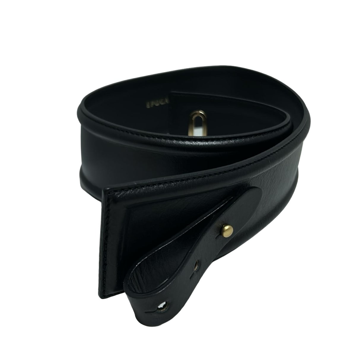 【中古】EPOCA(エポカ) ベルト 黒 レザー