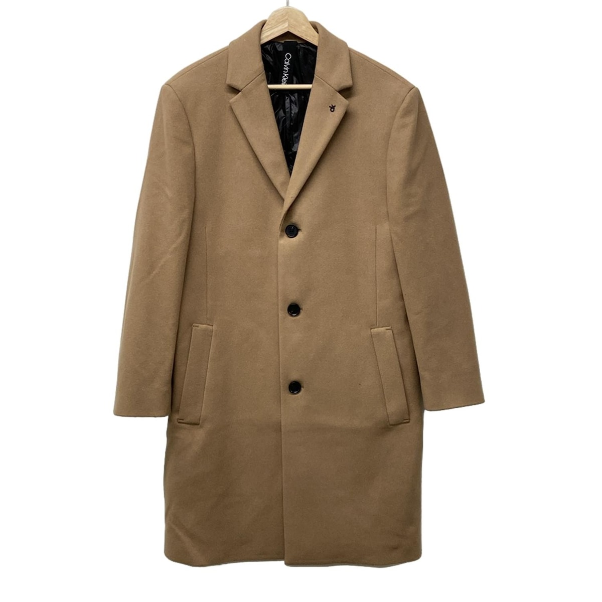 【中古】CalvinKlein(カルバンクライン) コート 長袖/冬 ライトブラウン
