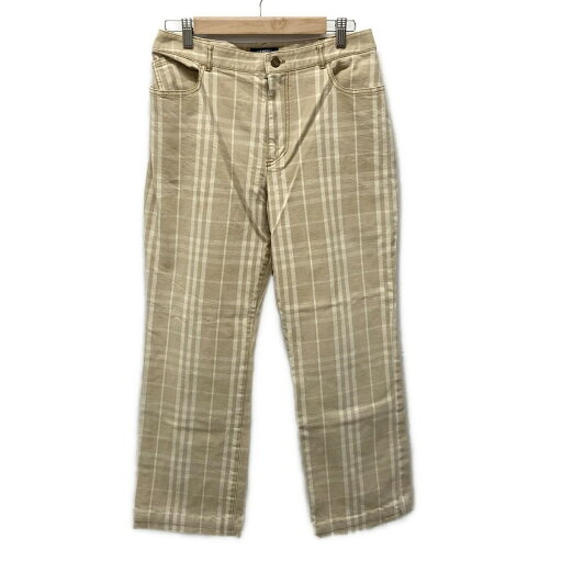 【中古】Burberry LONDON(バーバリーロンドン) パンツ チェック柄 ベージュ 【中古】Burberry LONDON(バーバリーロンドン) パンツ チェック柄 ベージュ