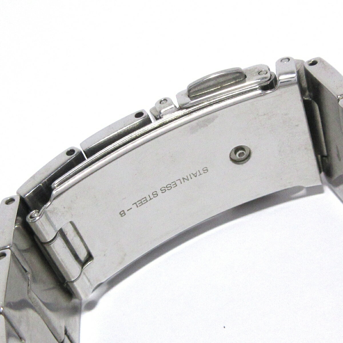 【中古】WIRED(ワイアード) 腕時計 デジタル/スクエア シルバー