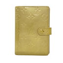 【中古】LOUIS VUITTON(ルイヴィトン) アジェンダPM 手帳 ノワゼット レザー