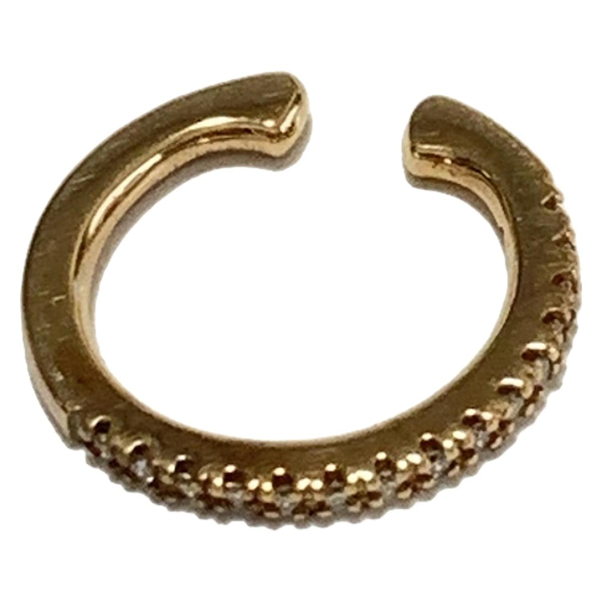 【中古】Hirotaka(ヒロタカ) イヤリング イヤーカフ（片側）/ダイヤ0.07カラット K10YG×ダイヤモンドのサムネイル