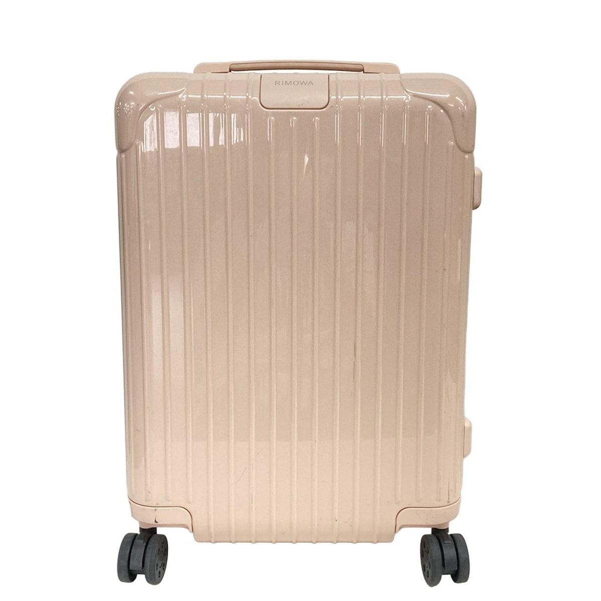 【中古】RIMOWA(リモワ) エッセンシャル キャビン キャリーバッグ TSAロックナンバー グロス バレリーナ ピンクのサムネイル