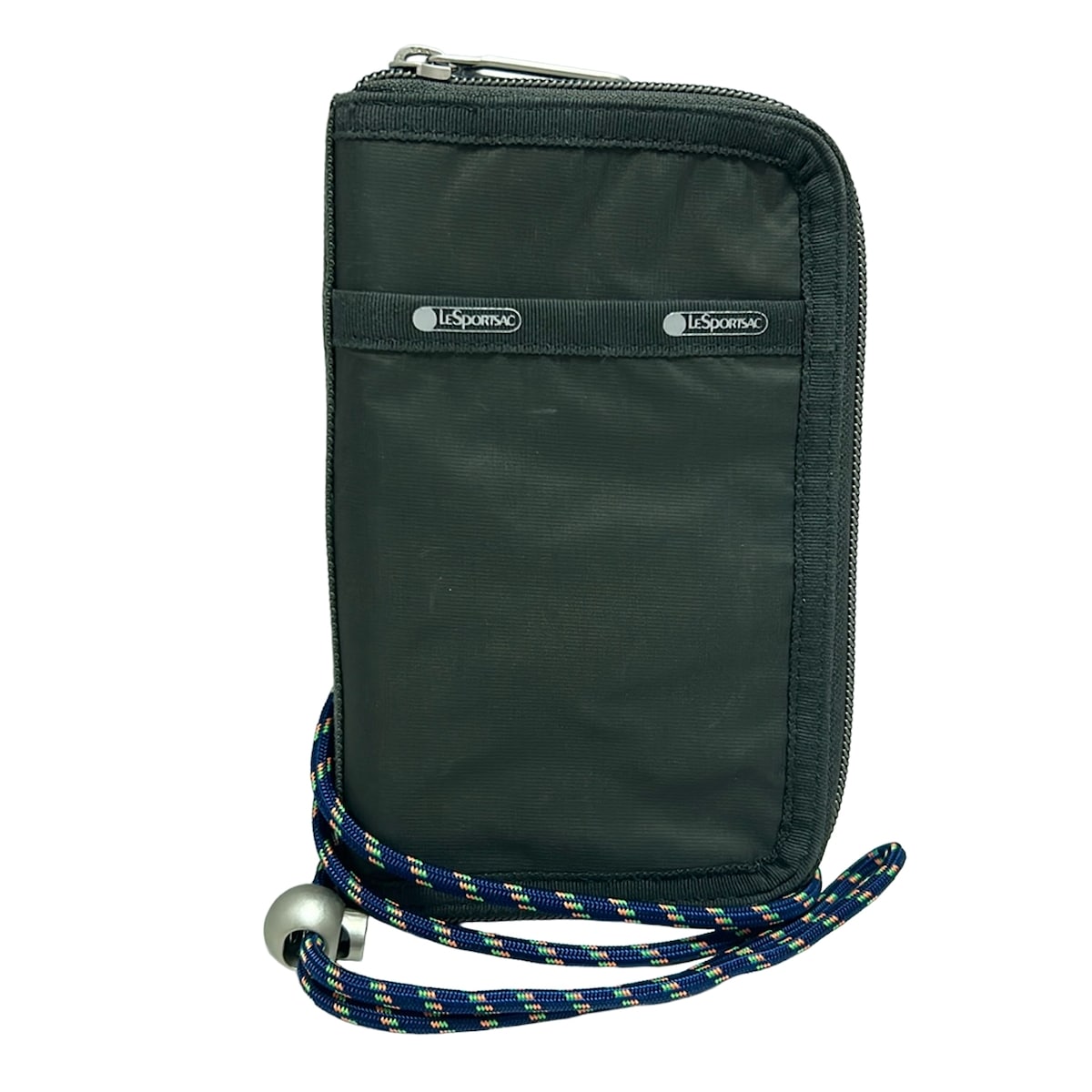 【中古】LESPORTSAC(レスポートサック) 財布 ショルダーウォレット カーキ(4)