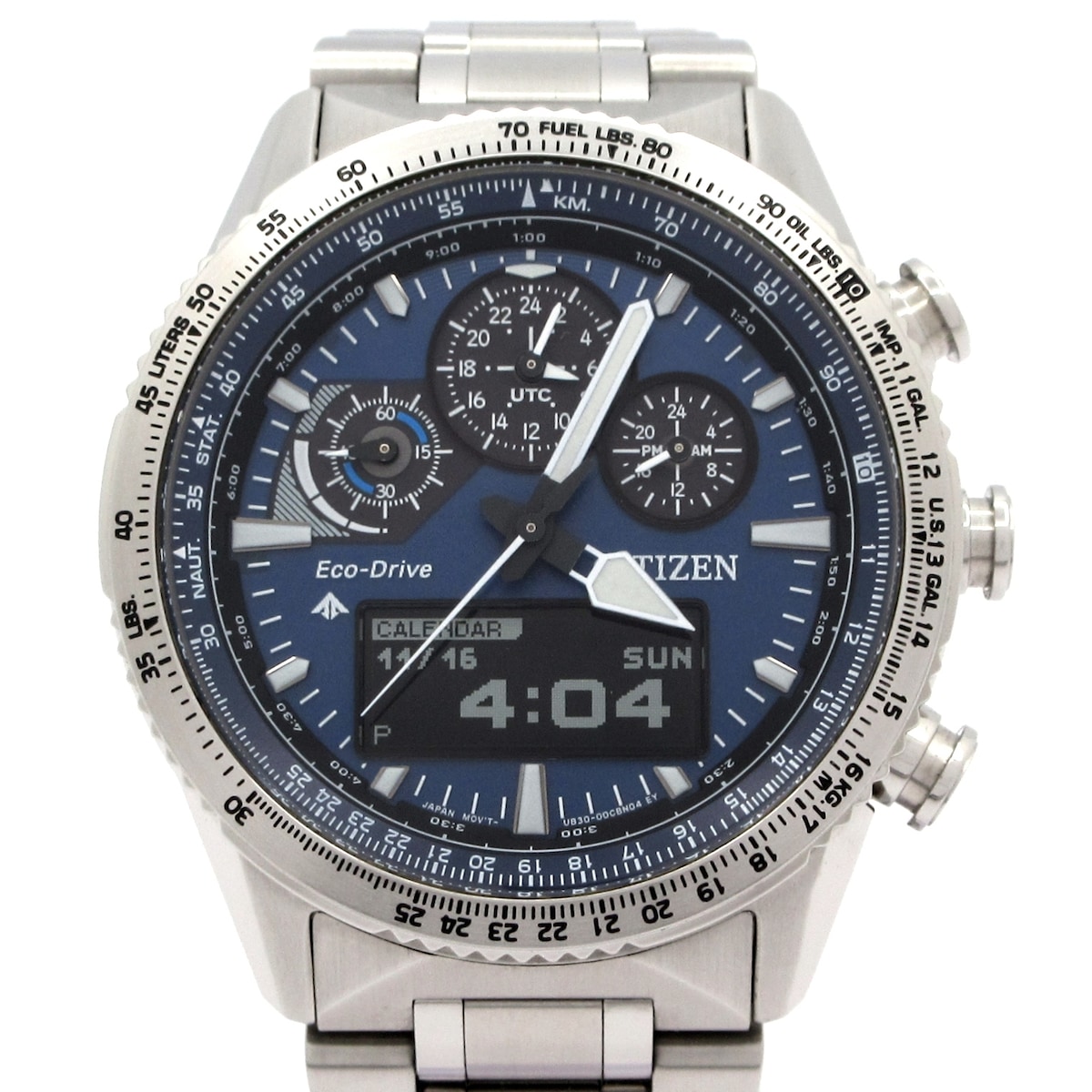 【中古】CITIZEN(シチズン) PROMASTER(プロマスター) 腕時計 ブルー