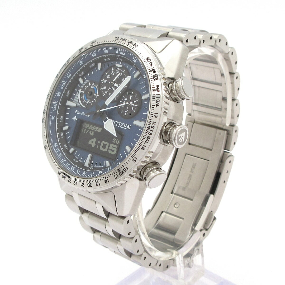 【中古】CITIZEN(シチズン) PROMASTER(プロマスター) 腕時計 ブルー