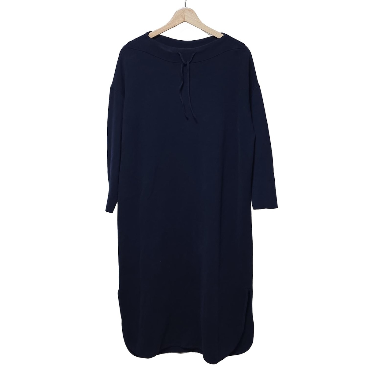 トゥモローランドコレクション ワンピース ネイビー 34 定価50,600円 トゥモローランドコレクション ワンピース ネイビー 34 定価50,