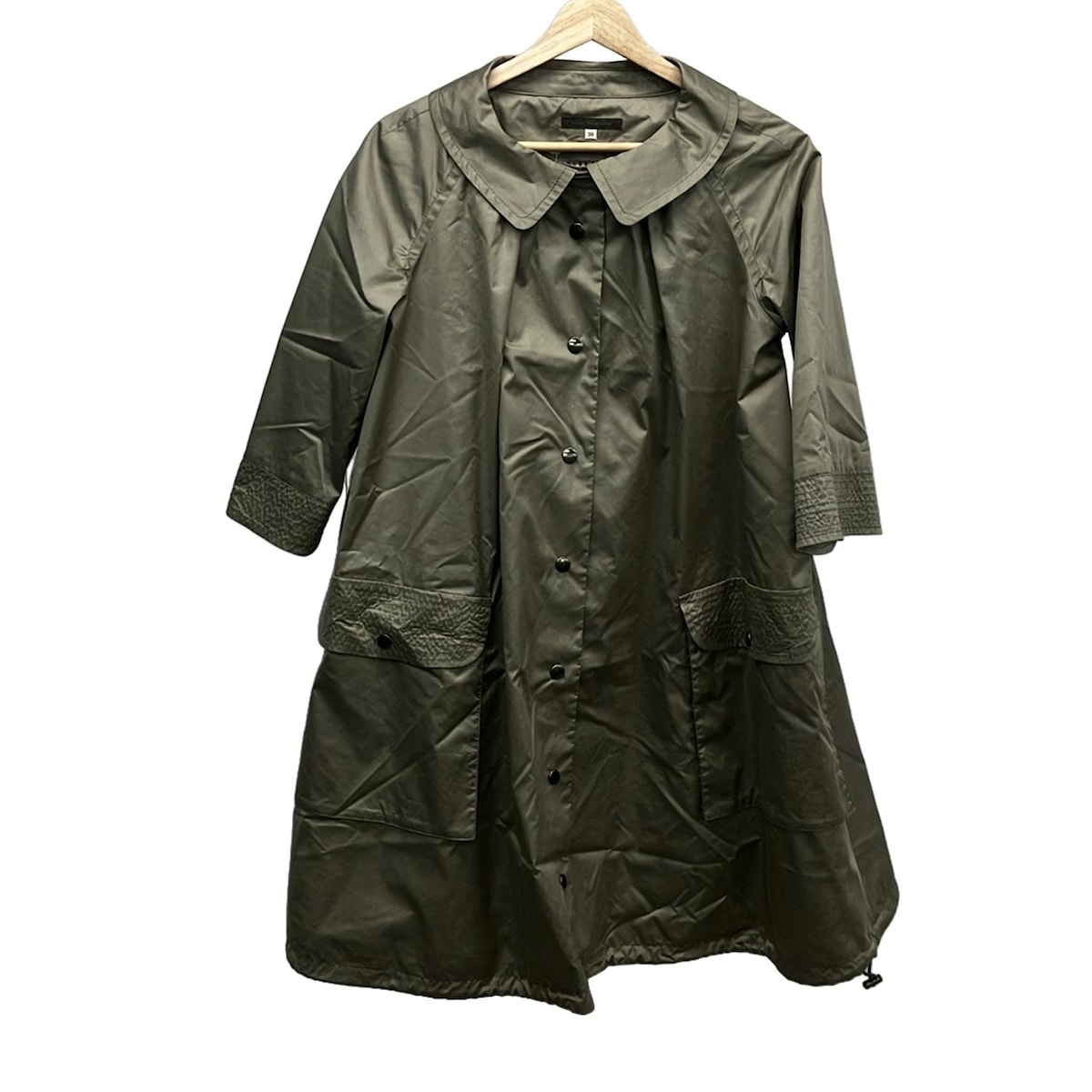 美品】ADIEU TRISTESSE アルパカ チェック コート ADIEU TRISTESSE