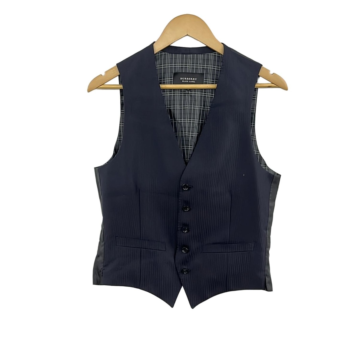 楽天市場】バーバリー ブラックレーベル ベスト（メンズファッション