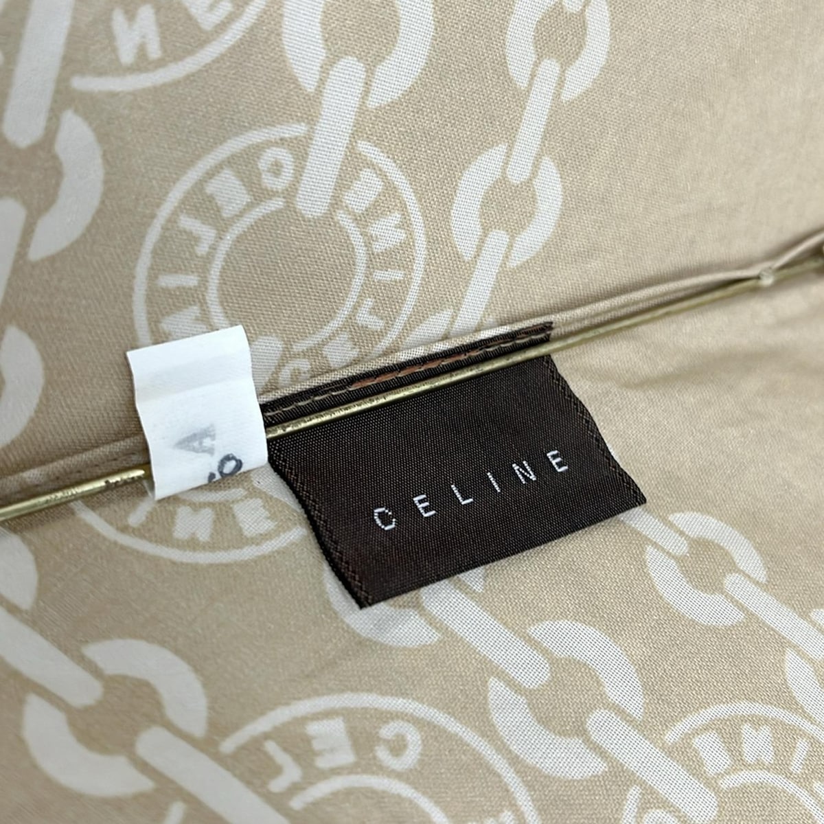 【新着】【中古】CELINE(セリーヌ) 日傘 折りたたみ日傘 ベージュ