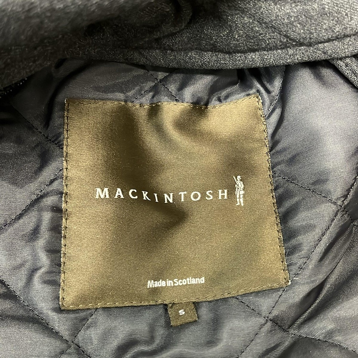 【中古】MACKINTOSH LONDON(マッキントッシュロンドン) コート 長袖/秋/冬 ダークグレー