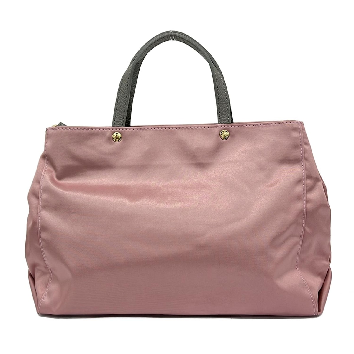 新品未使用russet ピンクグレー バッグ 極美品】russet ラシット ハンドバッグ グレー×ピンク モノグラム 現行