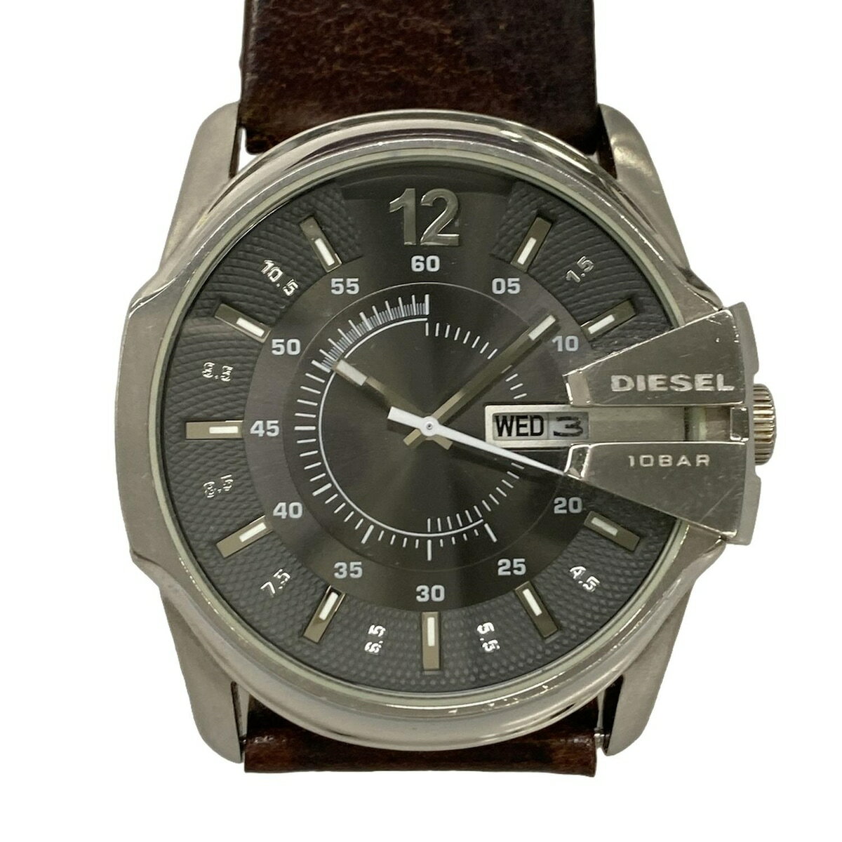 DIESEL - 【中古】DIESEL(ディーゼル) 腕時計 ダークグレー