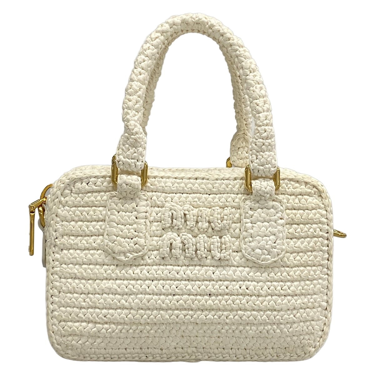 美品＊miumiu マトラッセ バック 白色 | RELIABYTICS.COM