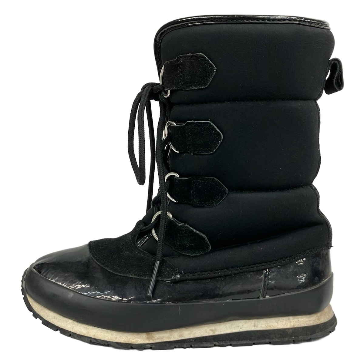 【新着】【中古】RUBBER DUCK(ラバーダック) ショートブーツ 黒