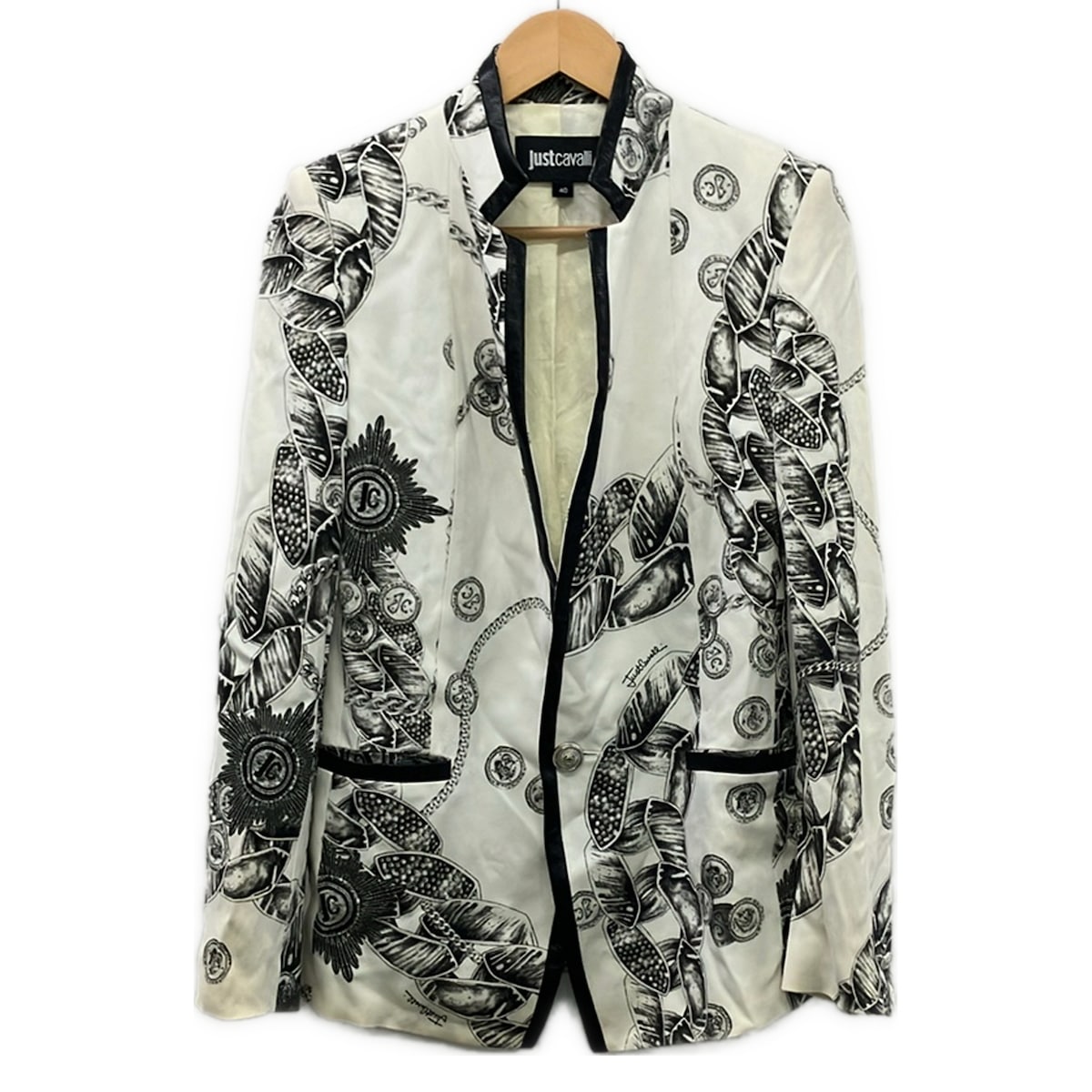 極美品 Just Cavalli イタリア製 スタッズ ロングコート 楽天市場】JUST CAVALLI コート（レディースファッション）の通販