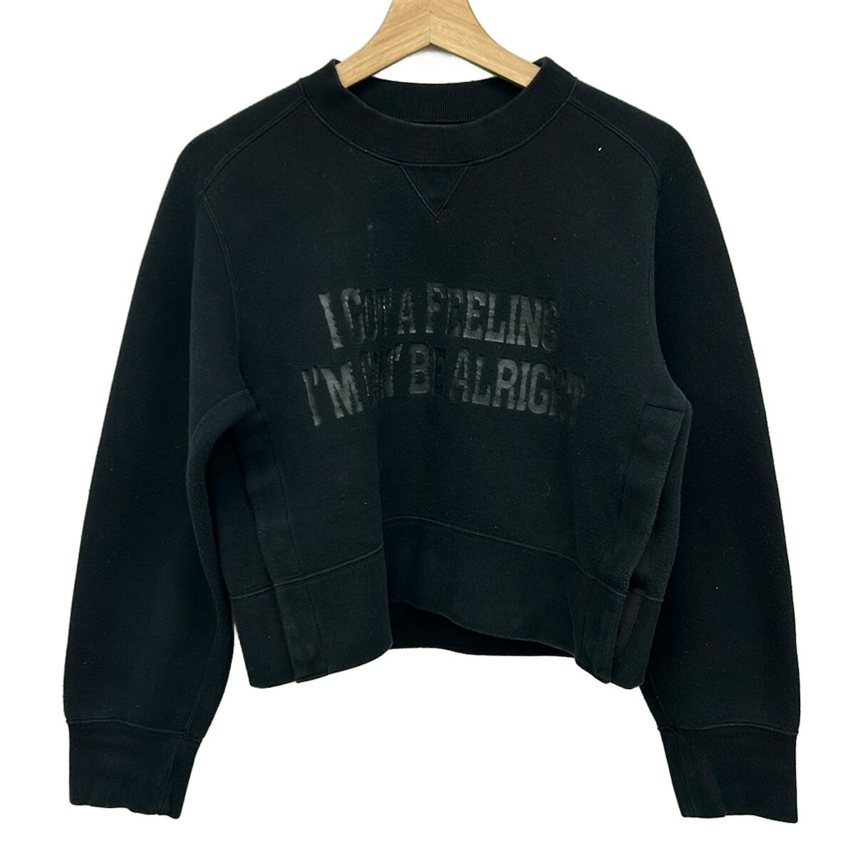 sacai / サカイ | フレアスリーブ サイドジップ スウェット | 1 | ライトグレー | レディース sacai - sacai / サカイ | フレアスリーブ サイドジップ スウェット