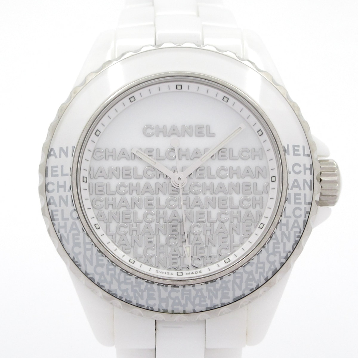 Other - 【中古】CHANEL(シャネル) J12 ウォンテッド ドゥ シャネル 腕時計 LIMITED EDITION 白×シルバー