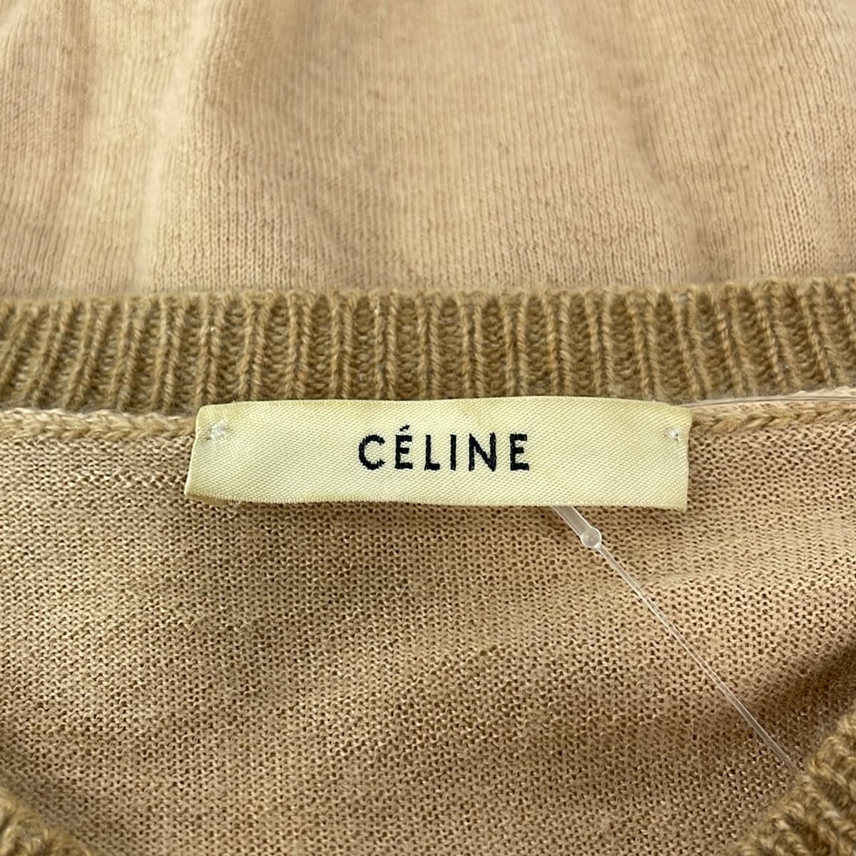 ブランディア 楽天市場店の【新着】【中古】CELINE(セリーヌ) 長袖セーター 長袖/カシミヤ ブラウン×ライトブラウン｜アングル3
