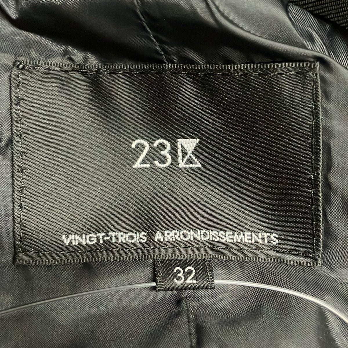 【新着】【中古】23区(ニジュウサンク) ダウンコート 長袖/秋/冬 黒 brandear-store-22659756 ブランディア 楽天市場店 サンプル画像3