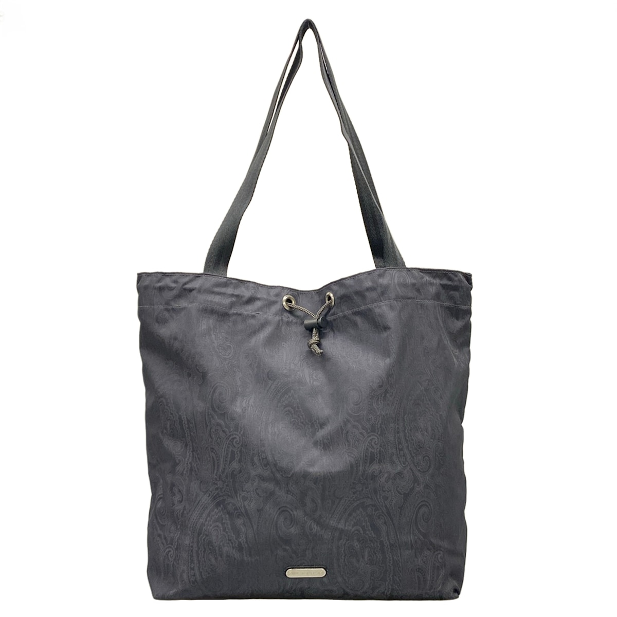 ETRO - 【新着】【中古】ETRO(エトロ) トートバッグ ペイズリー柄/巾着型/折りたたみ グレー
