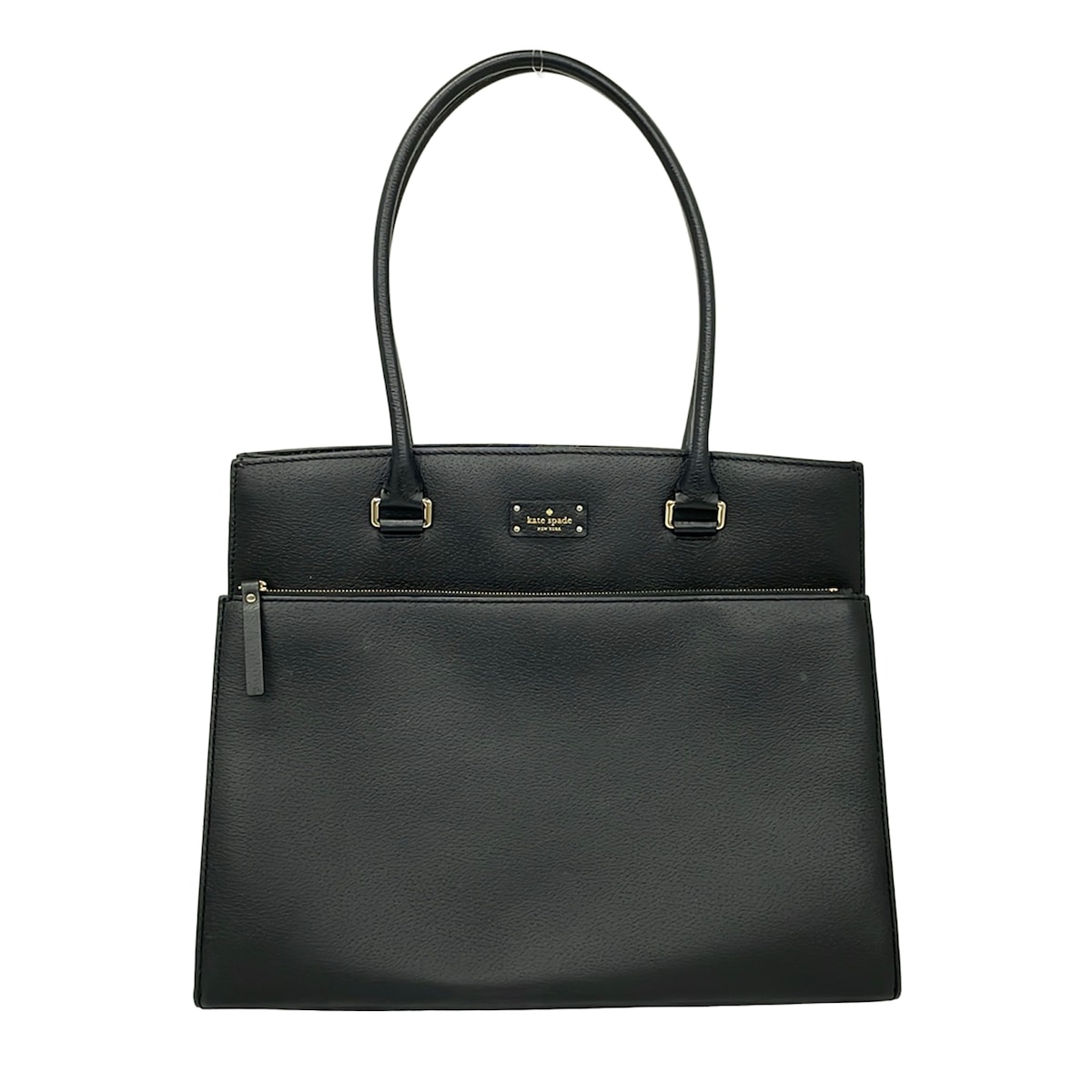 KATE SPADE - 【中古】Kate spade(ケイトスペード) トートバッグ 黒 レザー