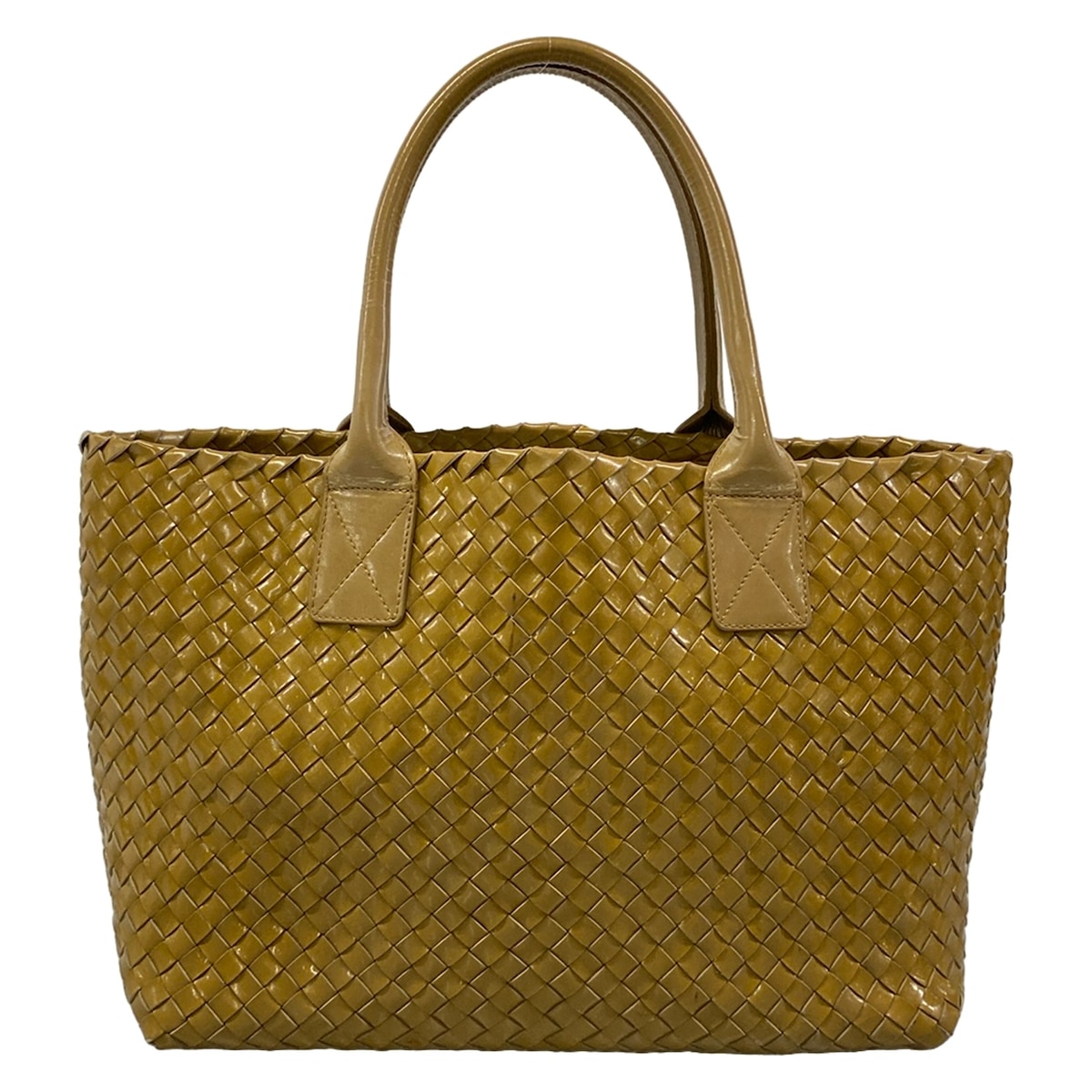 【中古】BOTTEGA VENETA(ボッテガヴェネタ) カバPM トートバッグ 500個限定 ブラウン レザー