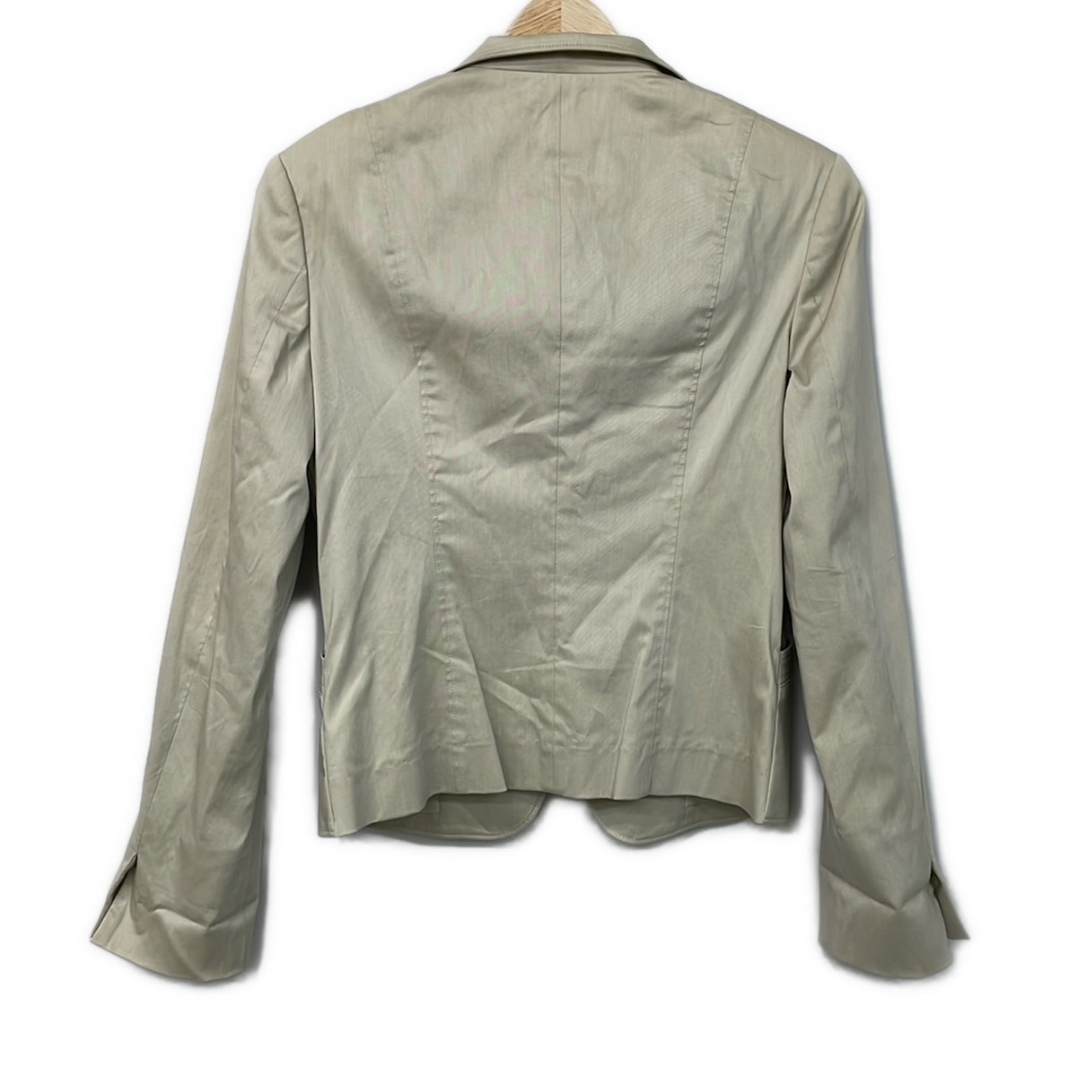 【中古】自由区/jiyuku(ジユウク) ジャケット 長袖/春/秋 ベージュ brandear-store-22623300 ブランディア 楽天市場店 サンプル画像2