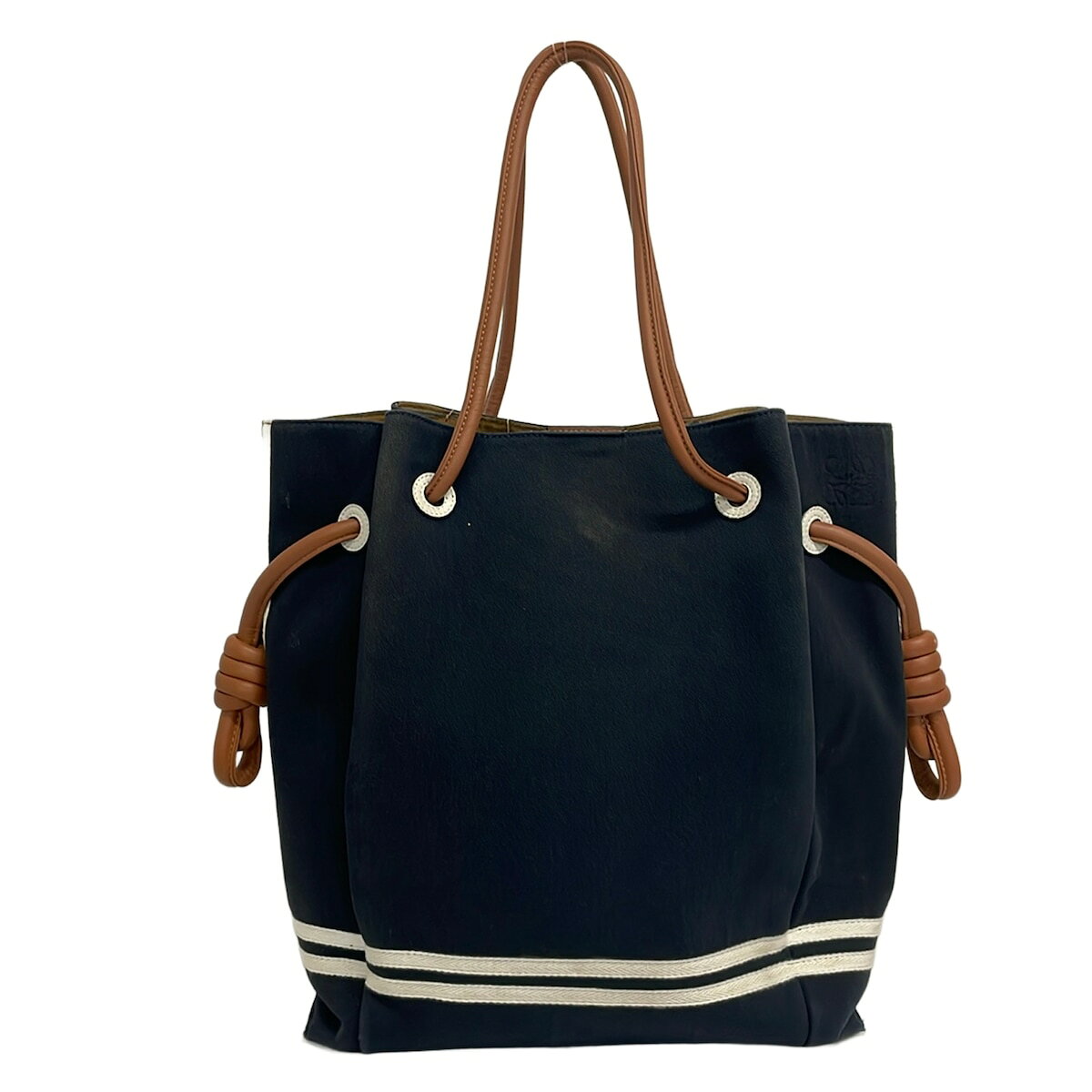 楽天市場】ロエベ トートバッグ（カラーネイビー）（バッグ・小物