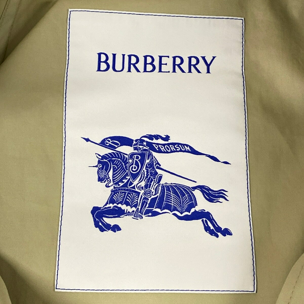 新着 中古 BURBERRY Burberry(バーバリー) ワンピース 長袖 ひざ丈 トレンチドレス ベージュ コットン brandear-store-22670604 ブランディア 楽天市場店 サンプル画像3