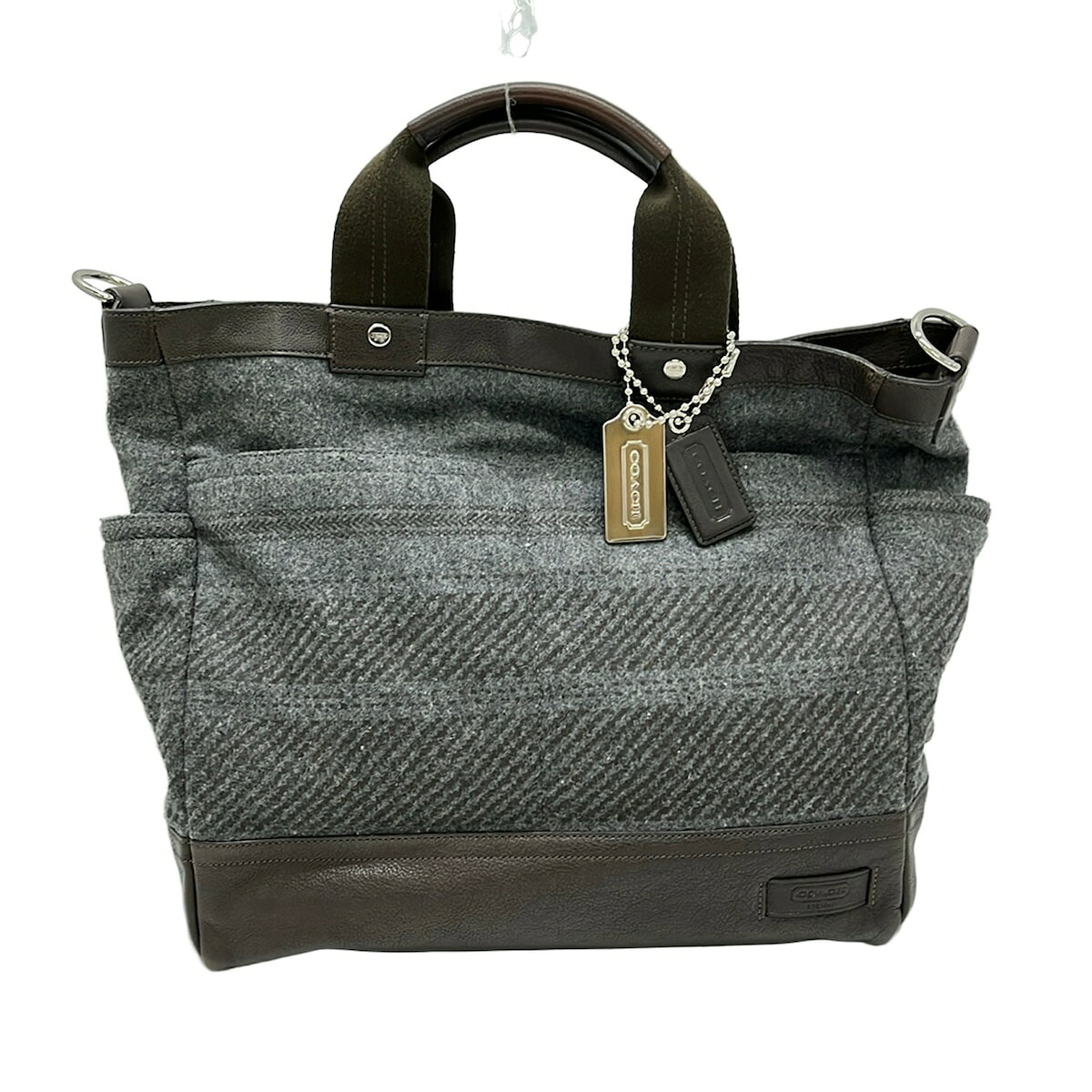 楽天市場】コーチ COACH レザー（カラーグレー）（トートバッグ
