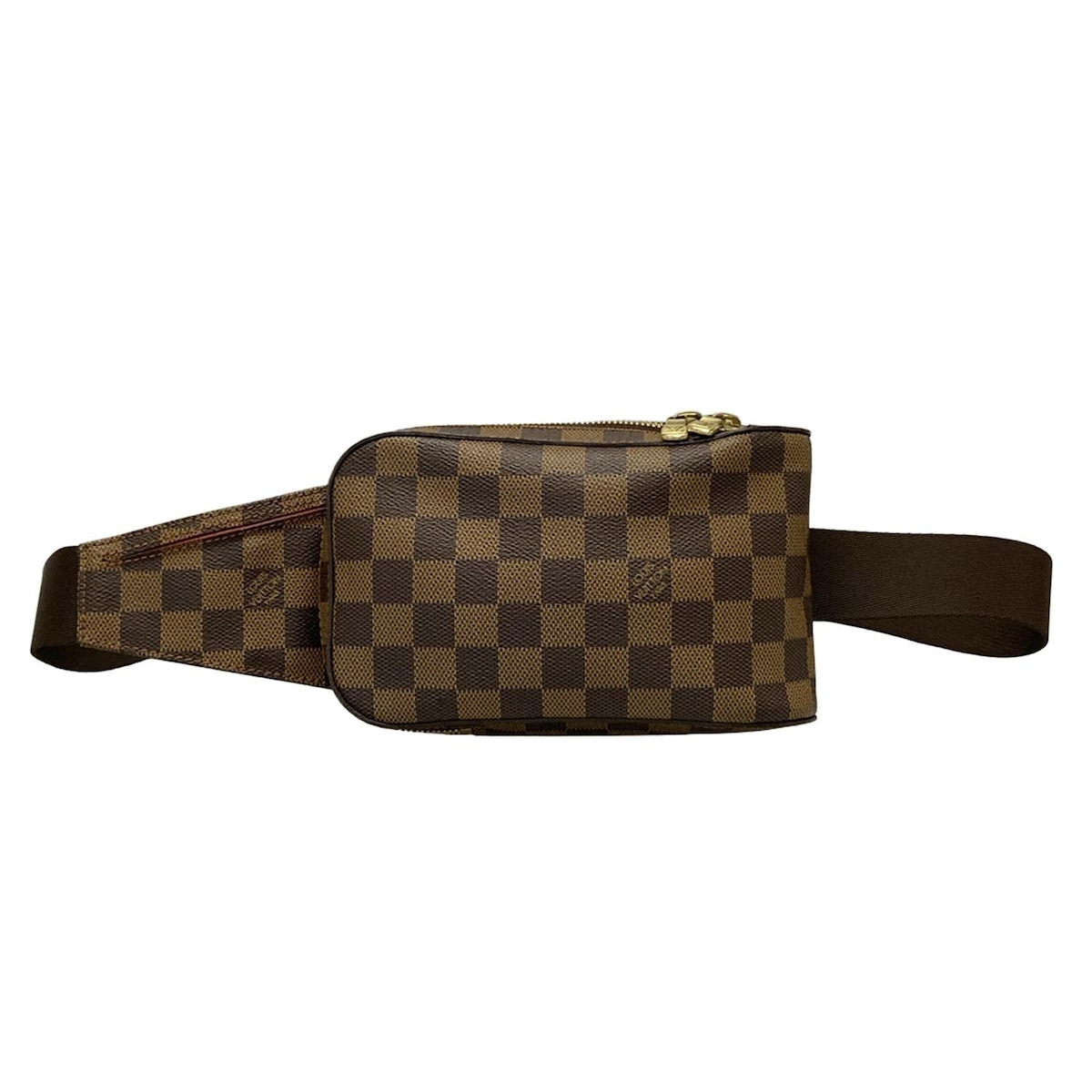 【中古】LOUIS VUITTON(ルイヴィトン) ジェロニモス ウエストポーチ エベヌ