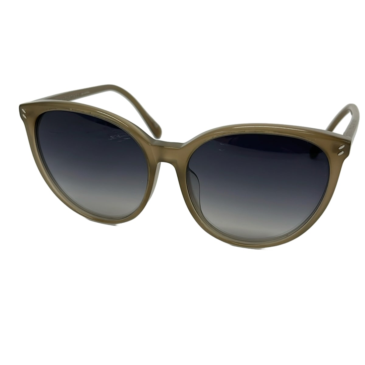 【新着】【中古】stellamccartney(ステラマッカートニー) サングラス 黒×グレーベージュ