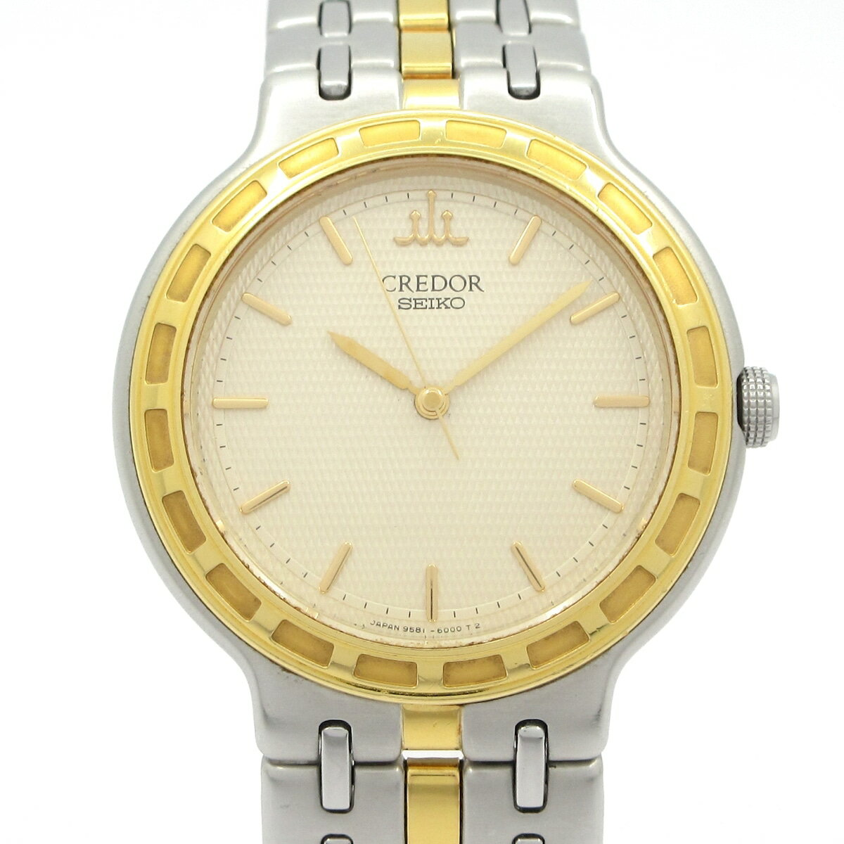 【新着】【中古】SEIKO CREDOR(セイコークレドール) 腕時計 アイボリー